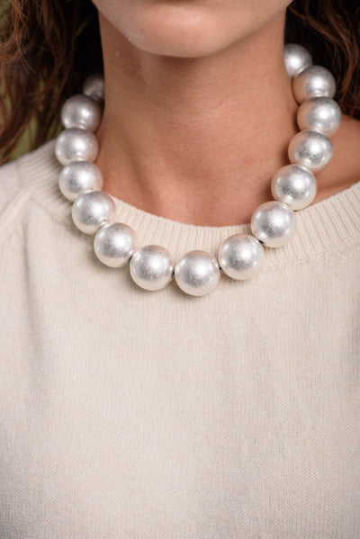Collar Leire Plateado