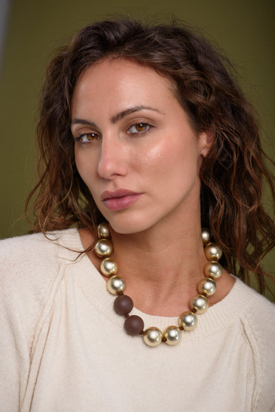 Collar Aroa Chocolate