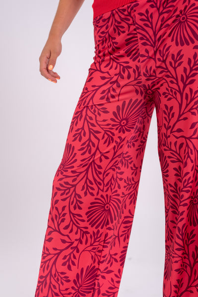 Pantalón Andrea Rojo