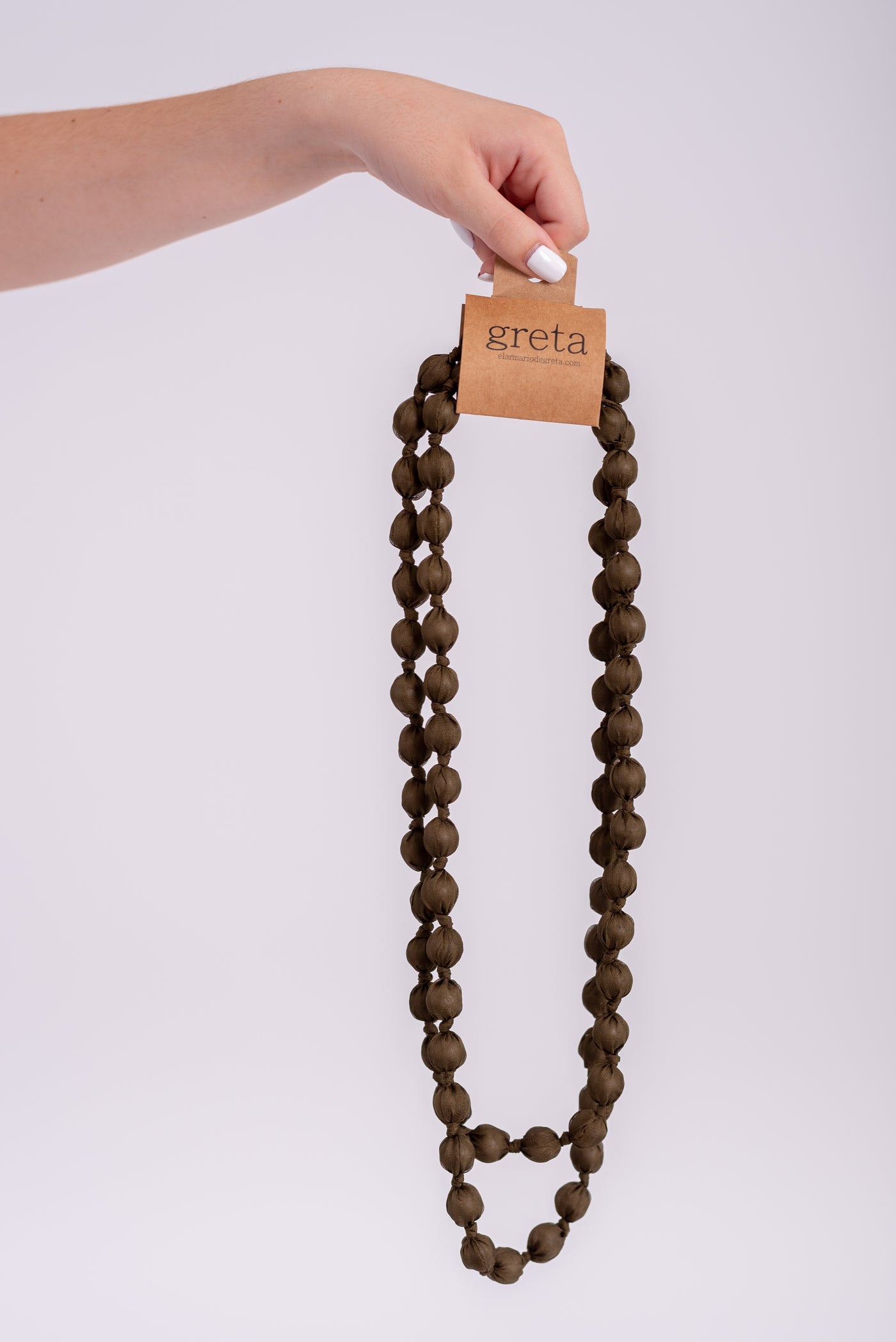 Collar Macarena Large Kaki