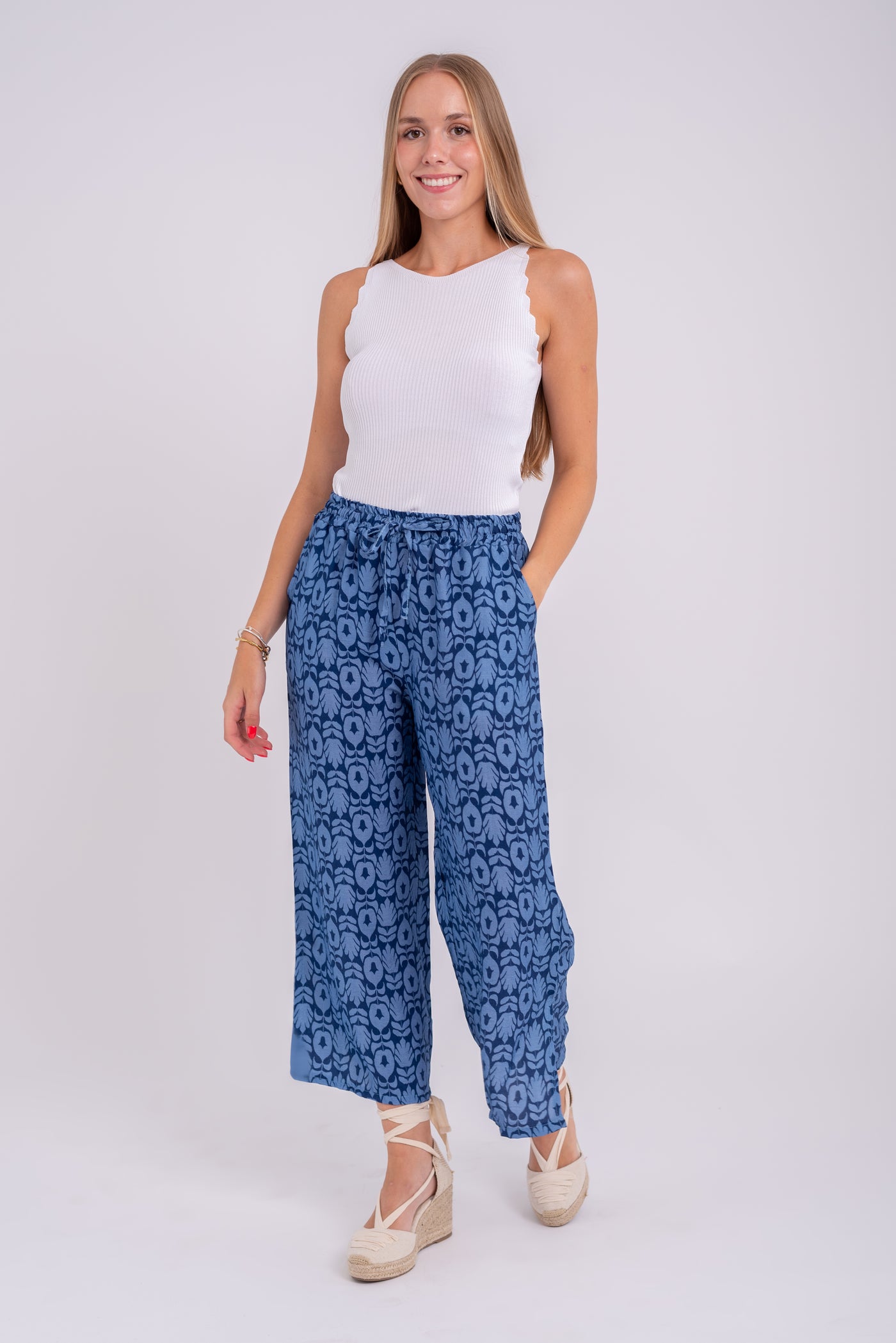 Pantalón Cristina Azul