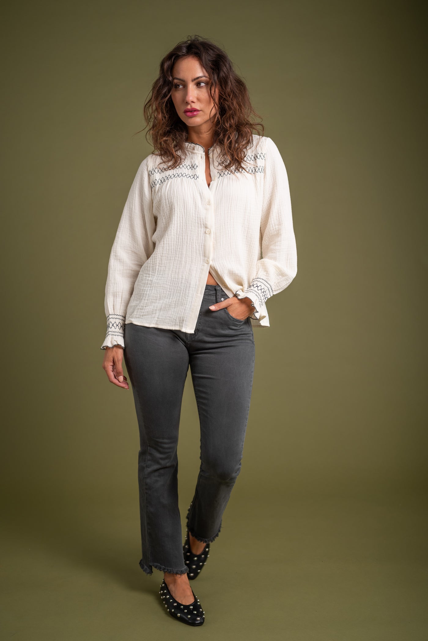 Jeans Francesca Plomo