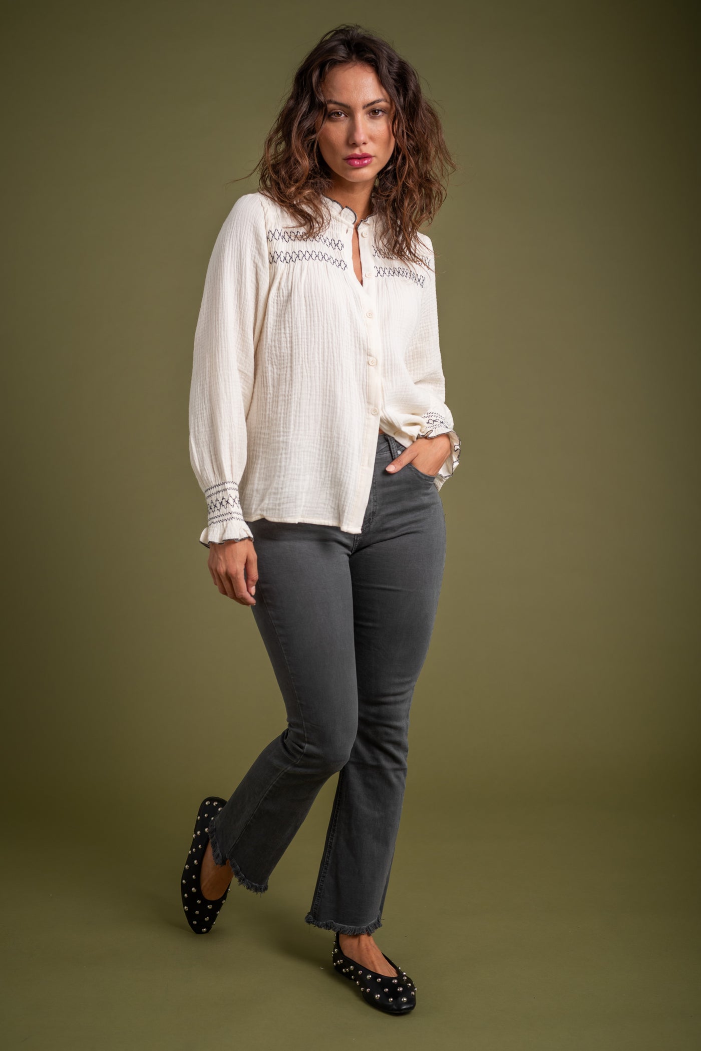 Jeans Francesca Plomo
