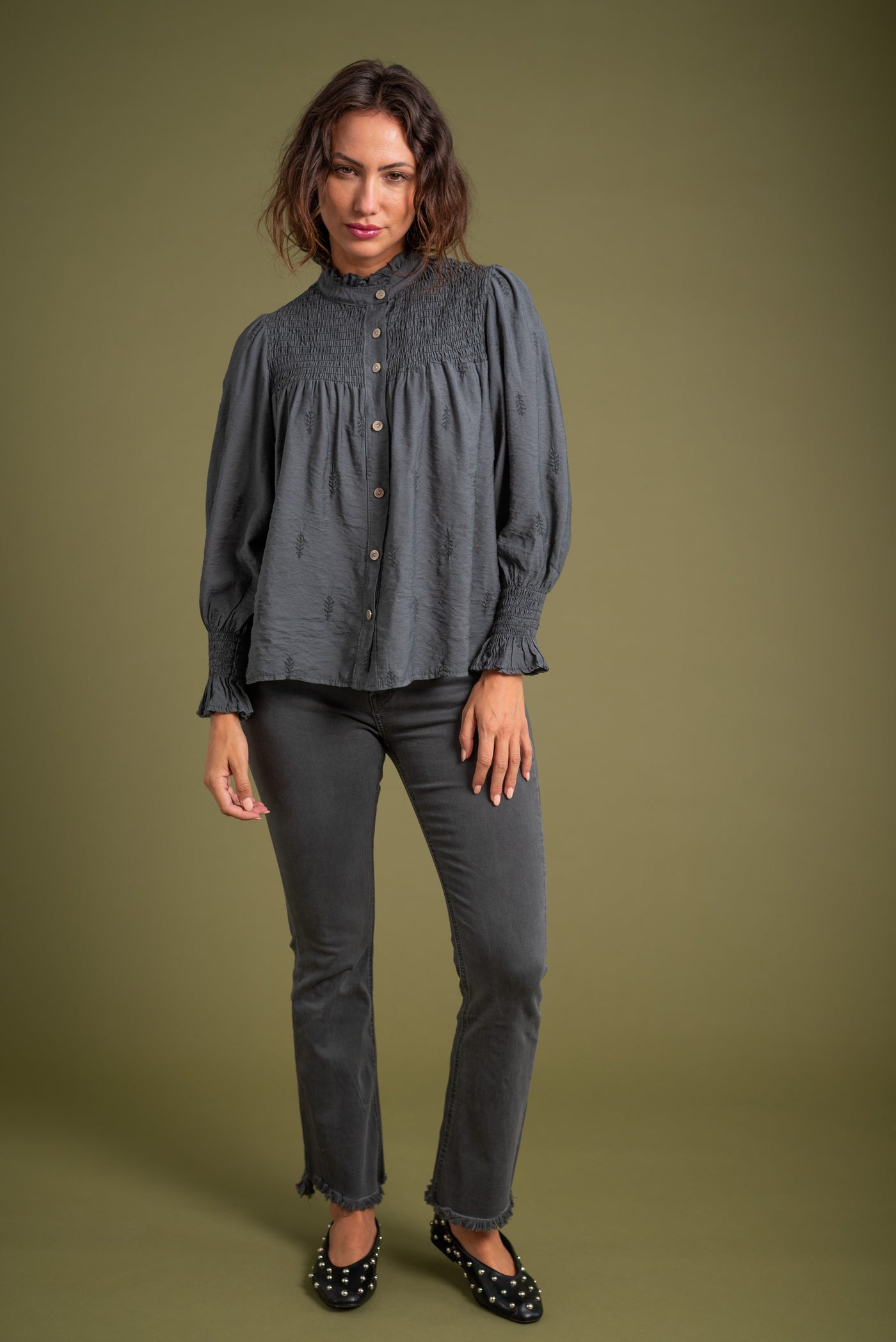 Blusa Lucero Gris