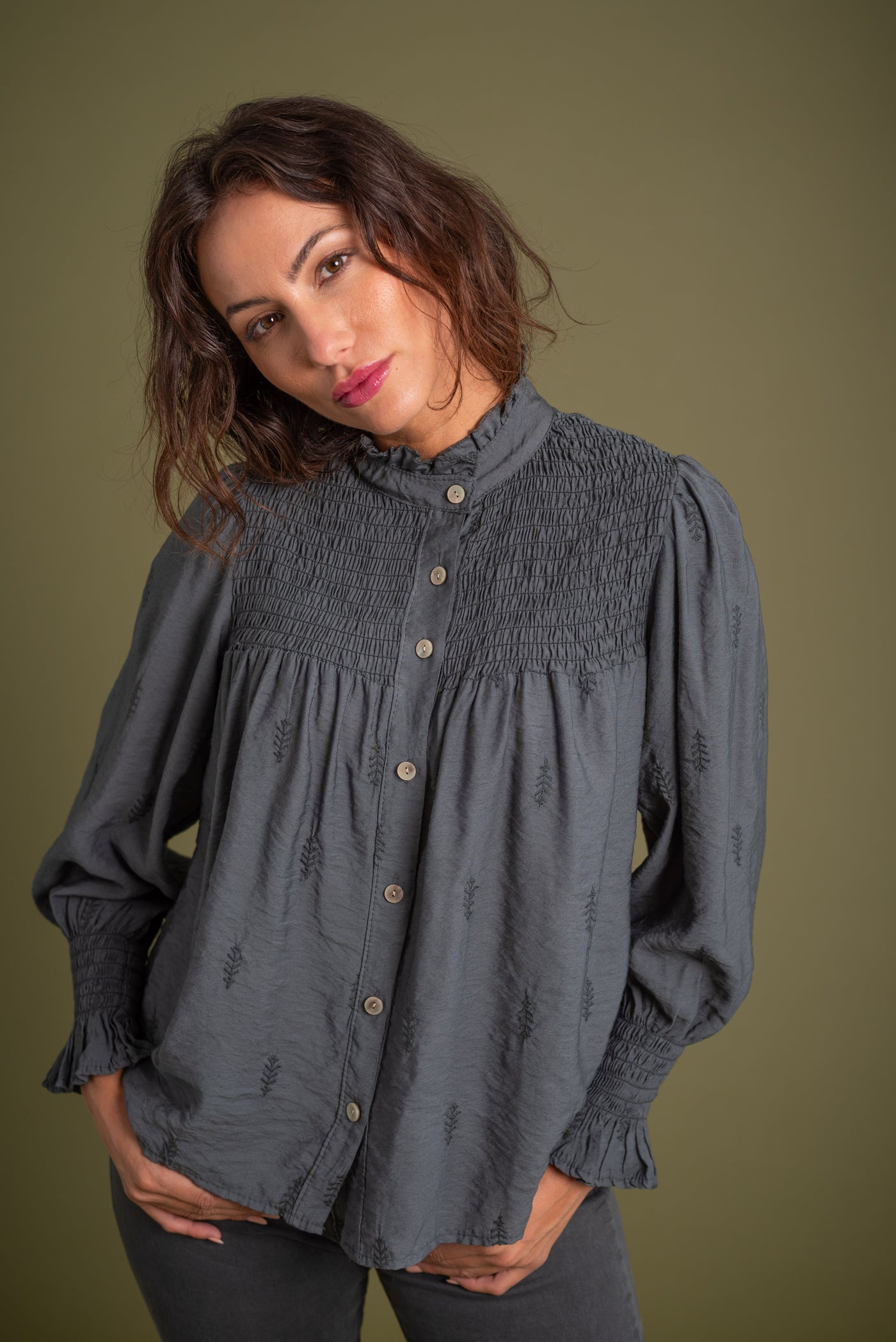 Blusa Lucero Gris