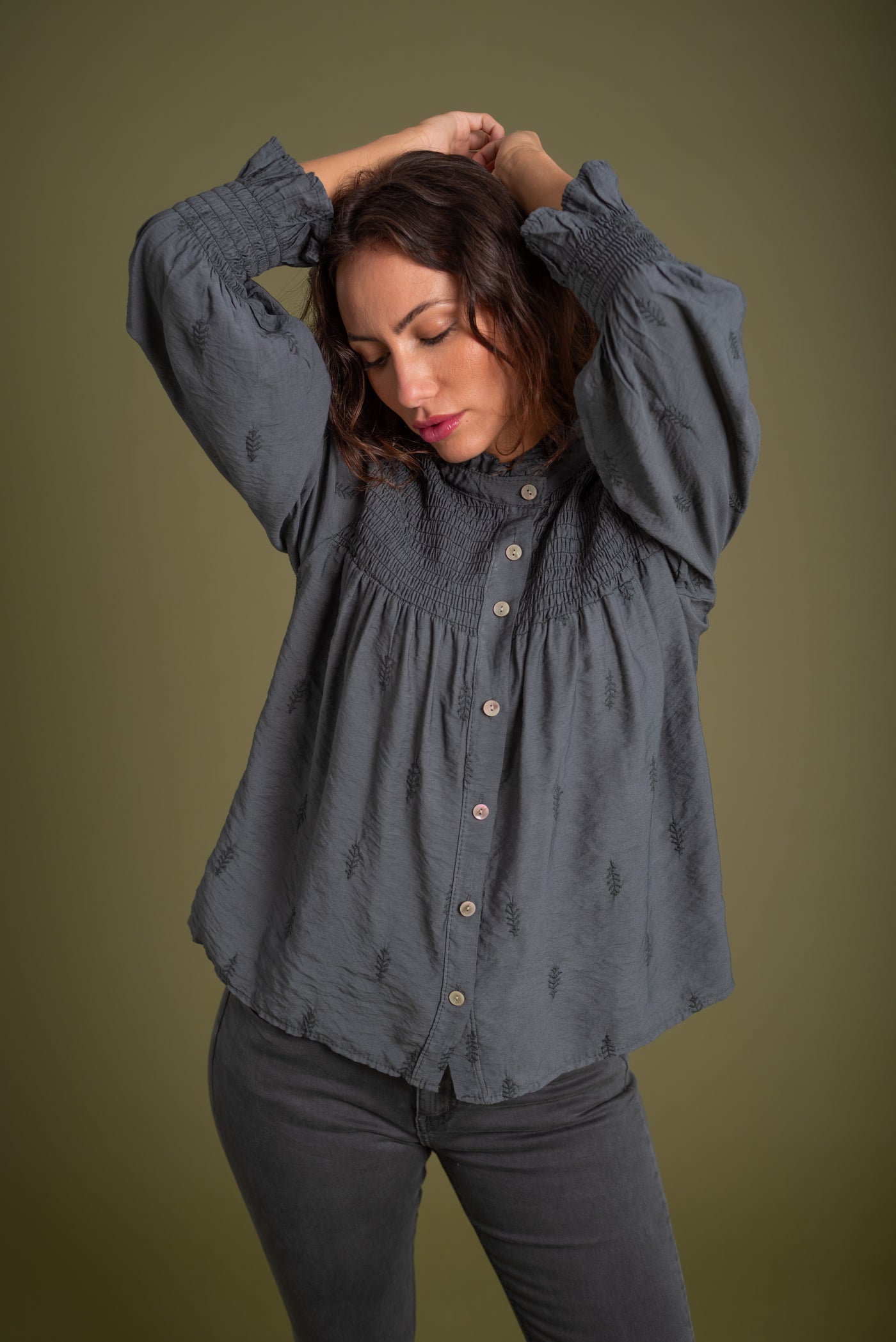 Blusa Lucero Gris