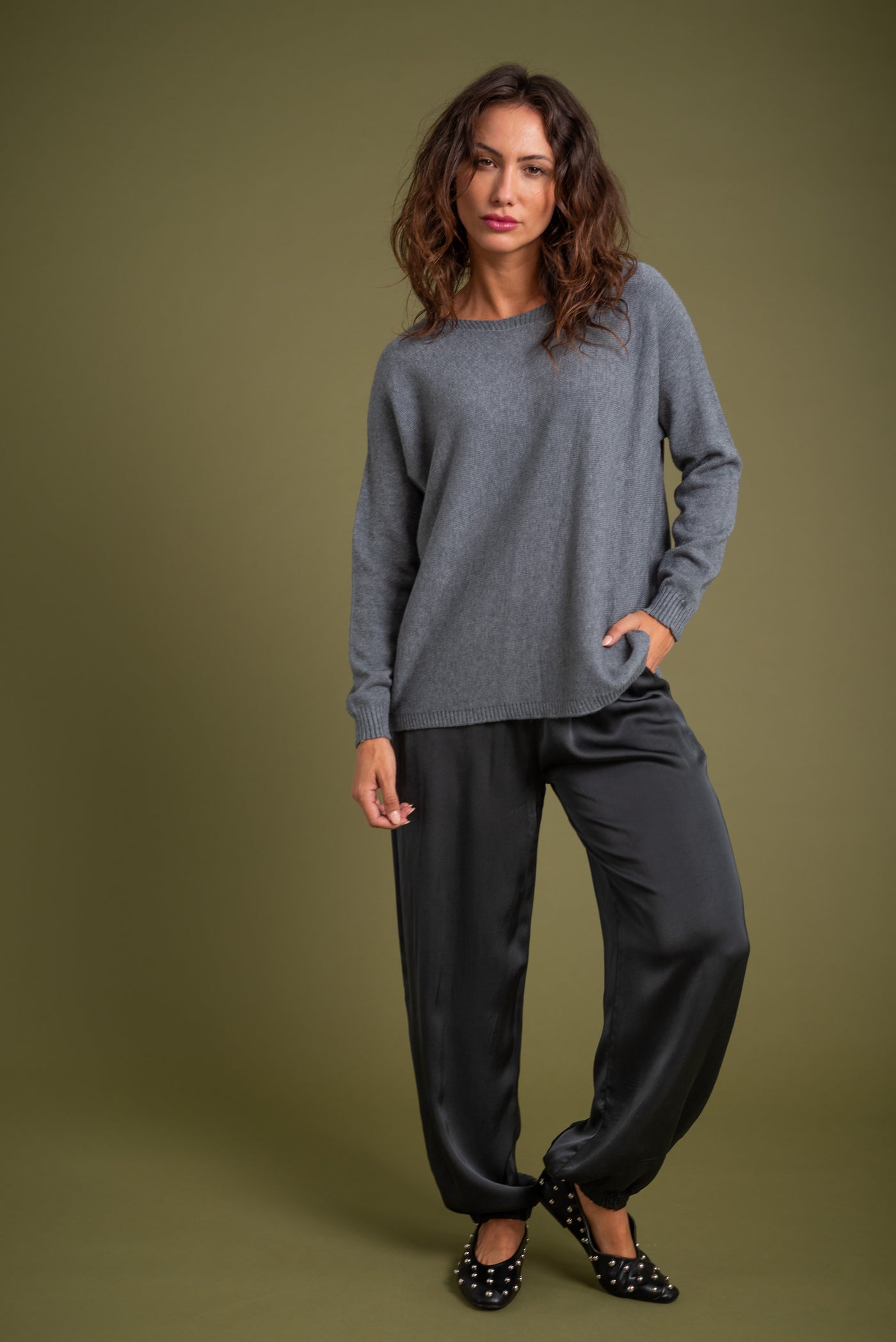 Pantalón Jasmine Gris
