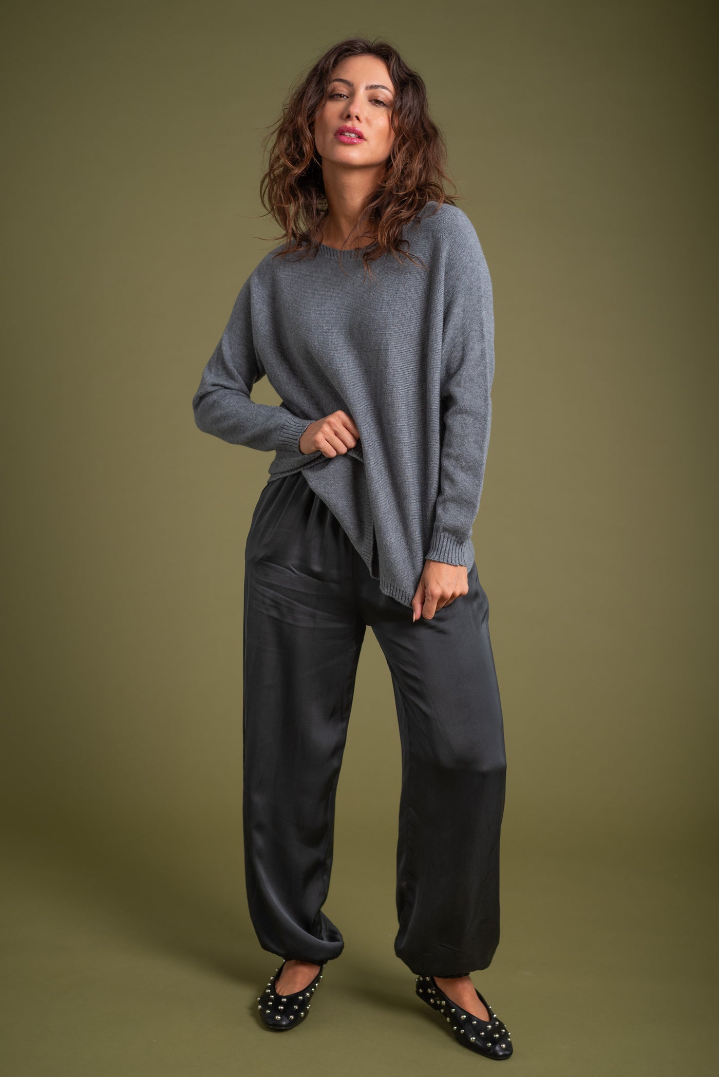 Pantalón Jasmine Gris