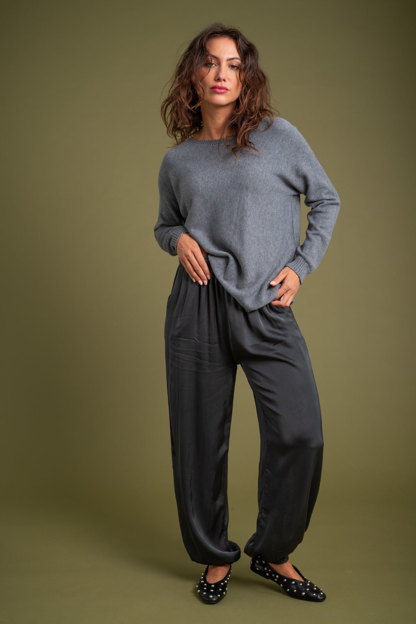 Pantalón Jasmine Gris