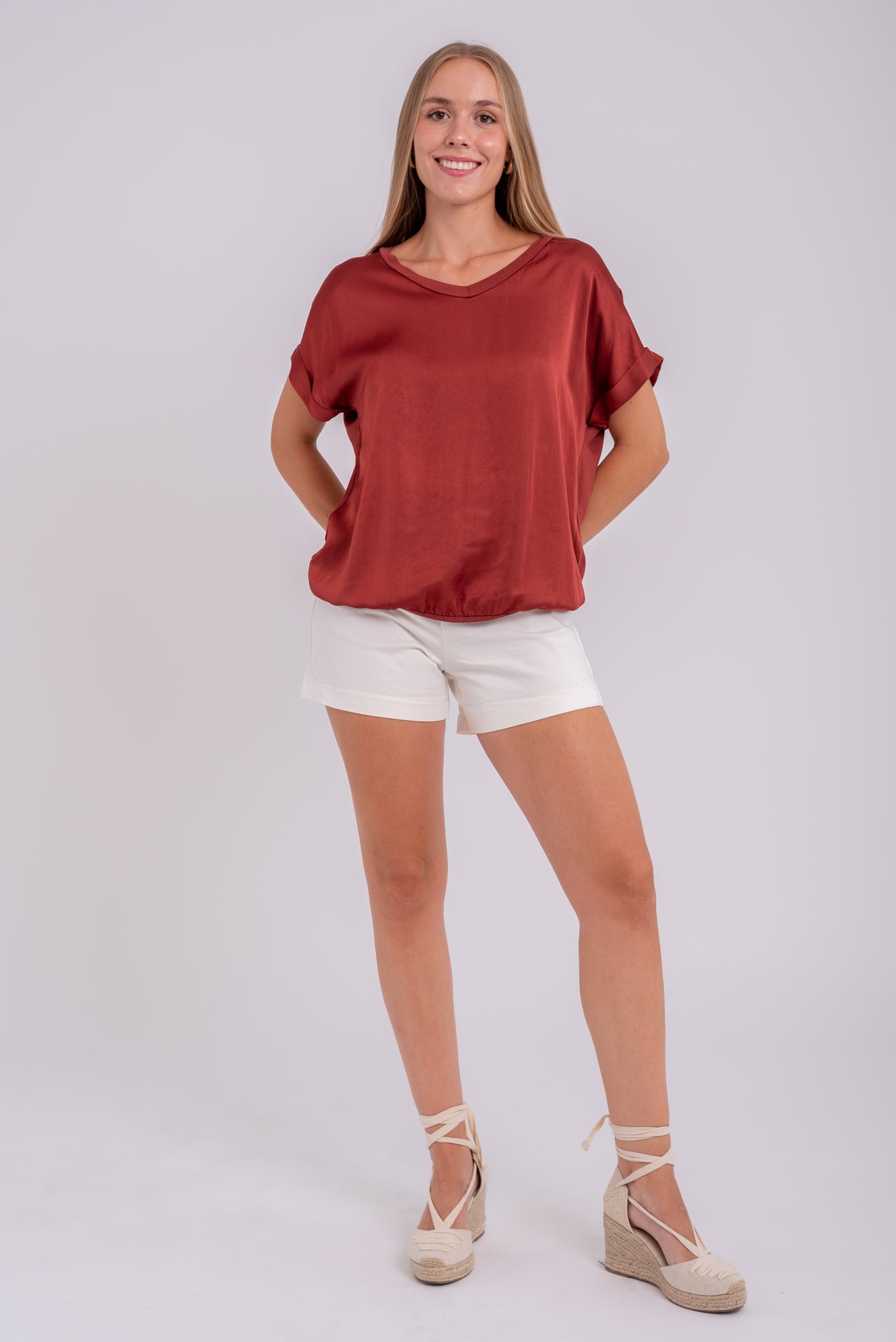 Blusa Veronica Teja