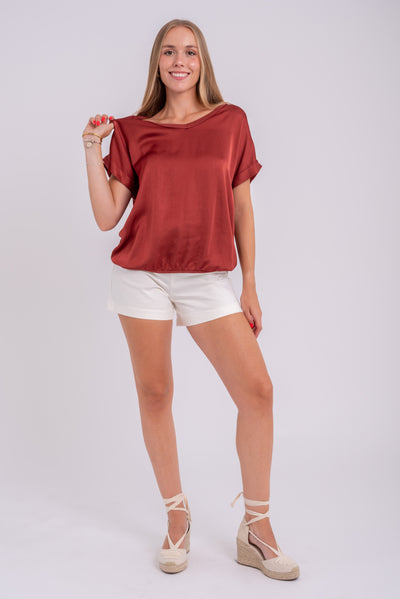 Blusa Veronica Teja
