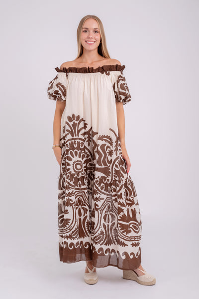 Vestido Baviera Chocolate