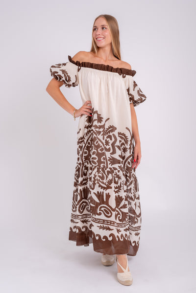 Vestido Baviera Chocolate