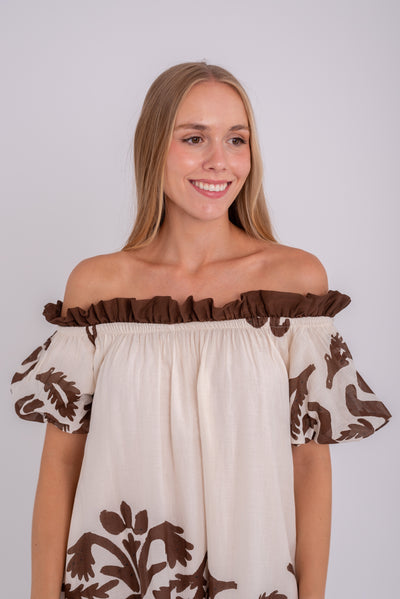 Vestido Baviera Chocolate
