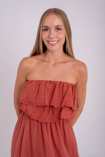 Vestido Dolores Teja