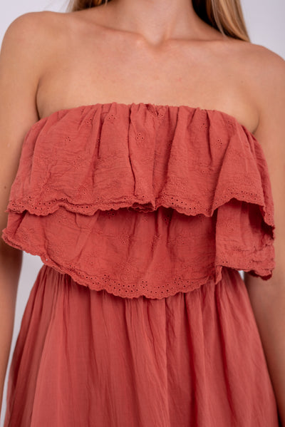 Vestido Dolores Teja