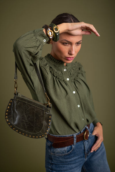 Blusa Adela Verde Caza