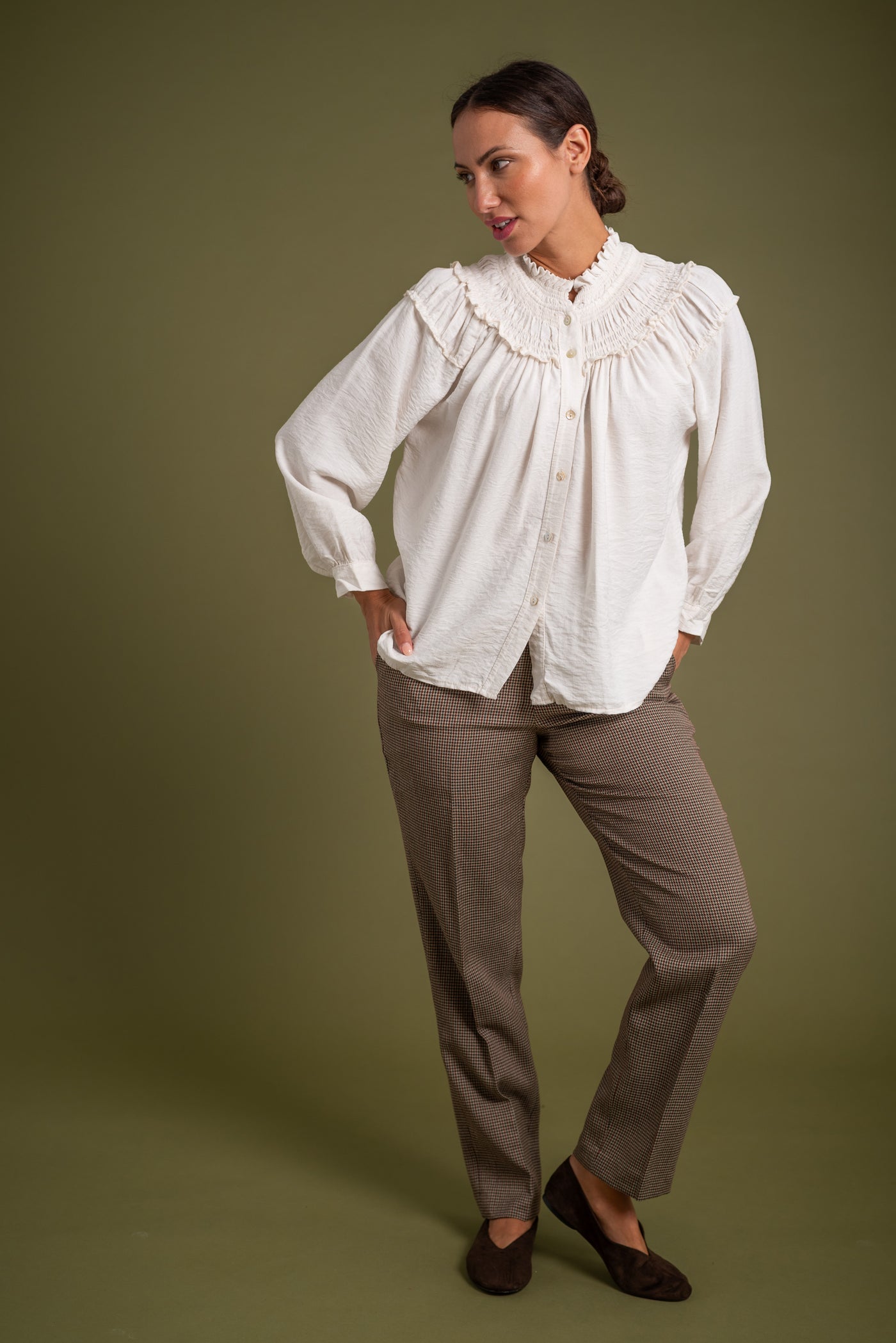 Blusa Adela Crudo