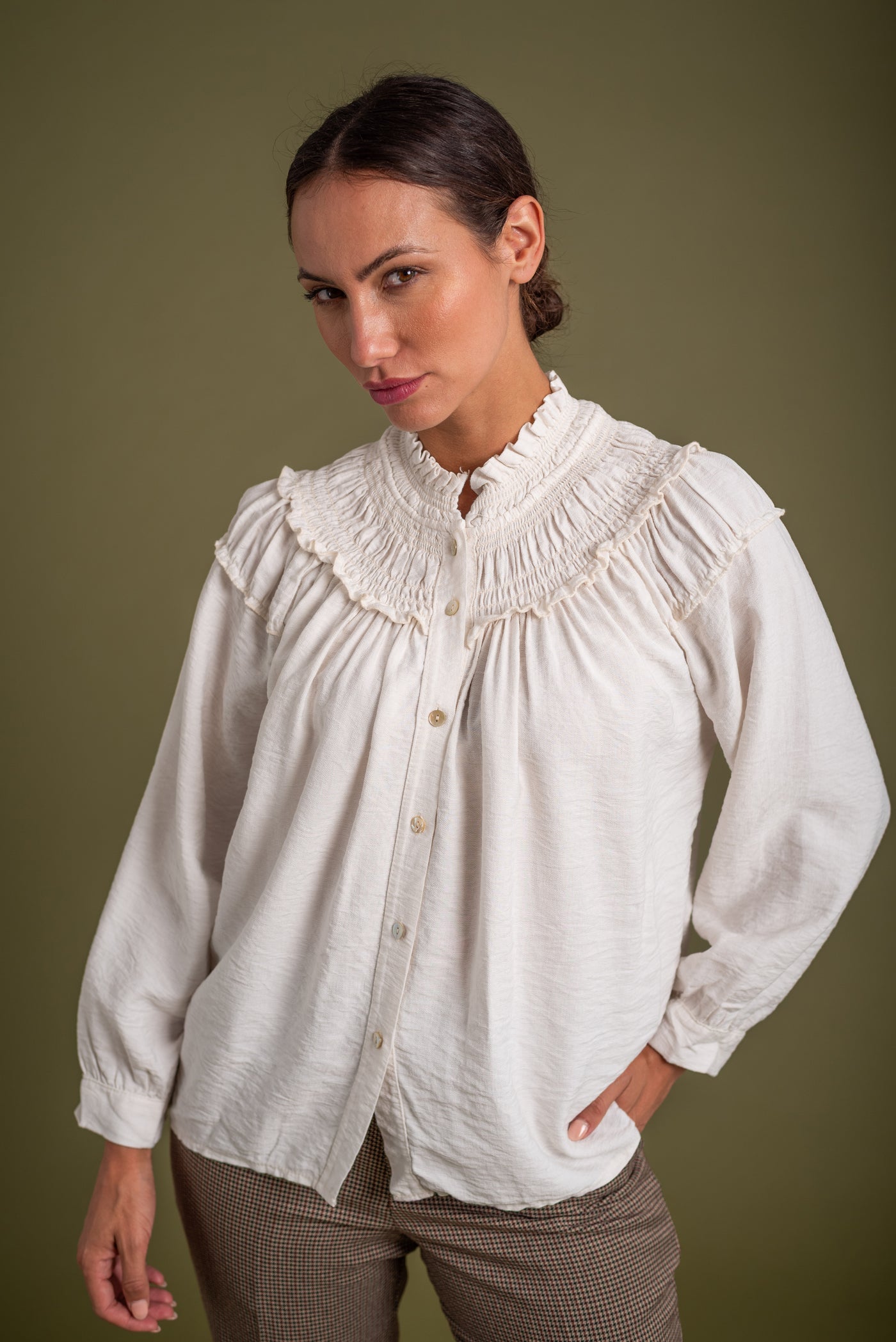 Blusa Adela Crudo