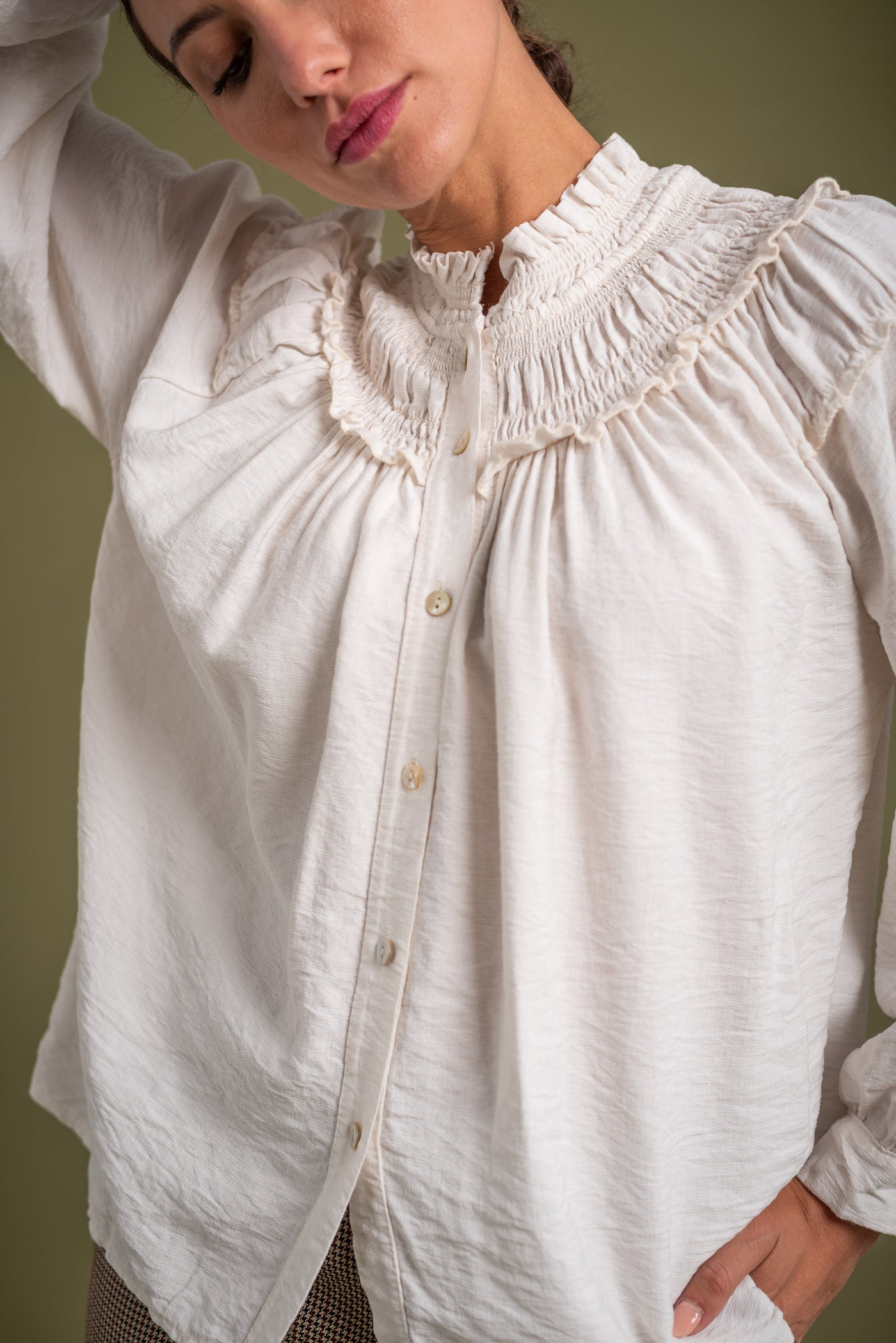 Blusa Adela Crudo