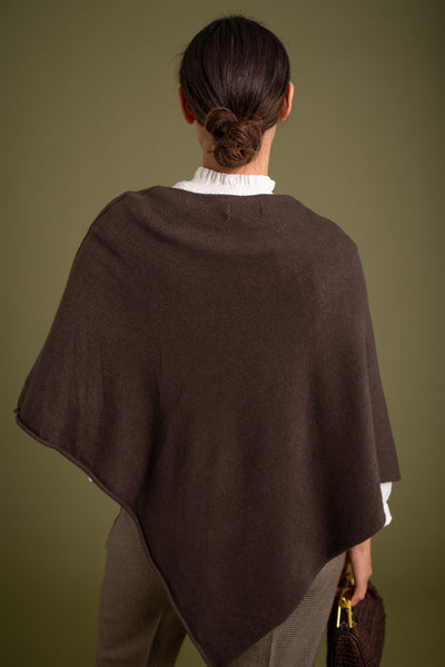 Poncho Úrsula Chocolate