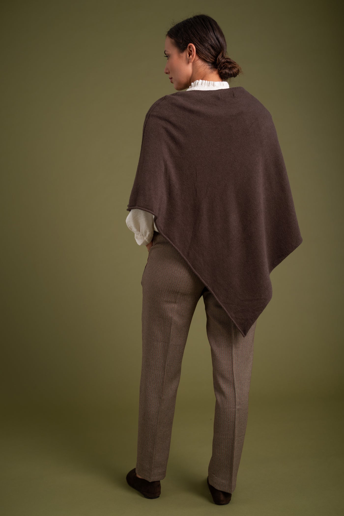 Poncho Úrsula Chocolate