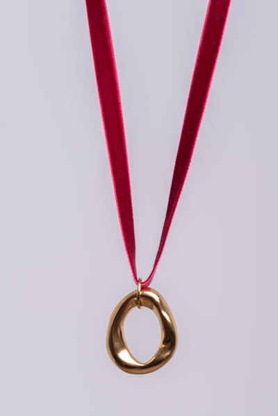 Collar Elia Rojo