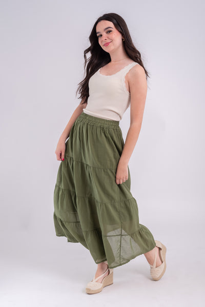 Falda Federica Verde