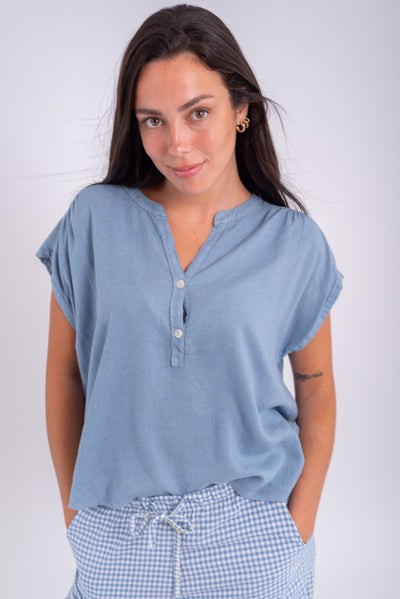 Camisa Clara Azul