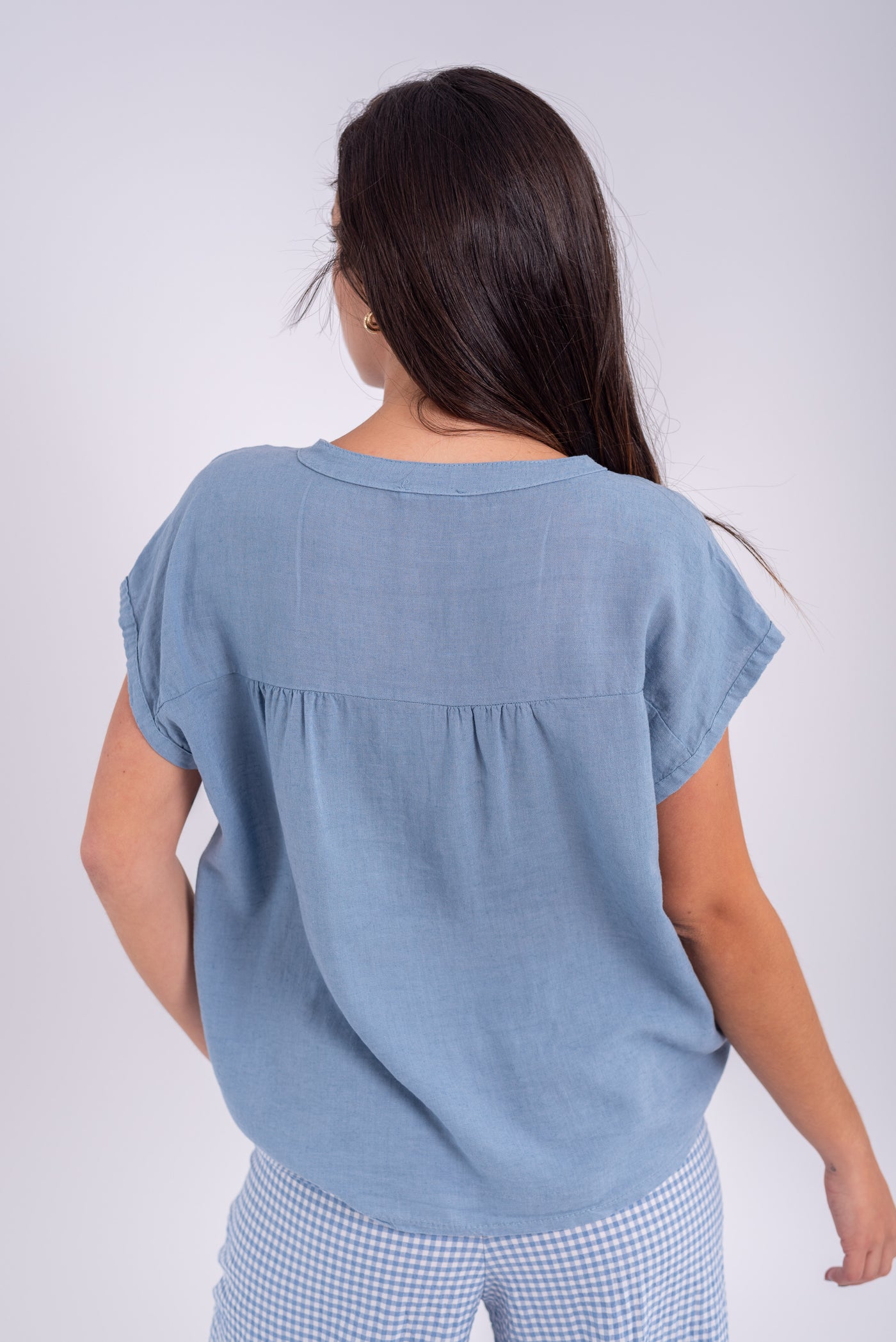 Camisa Clara Azul