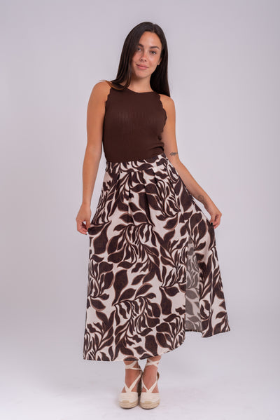Falda Emilia Chocolate