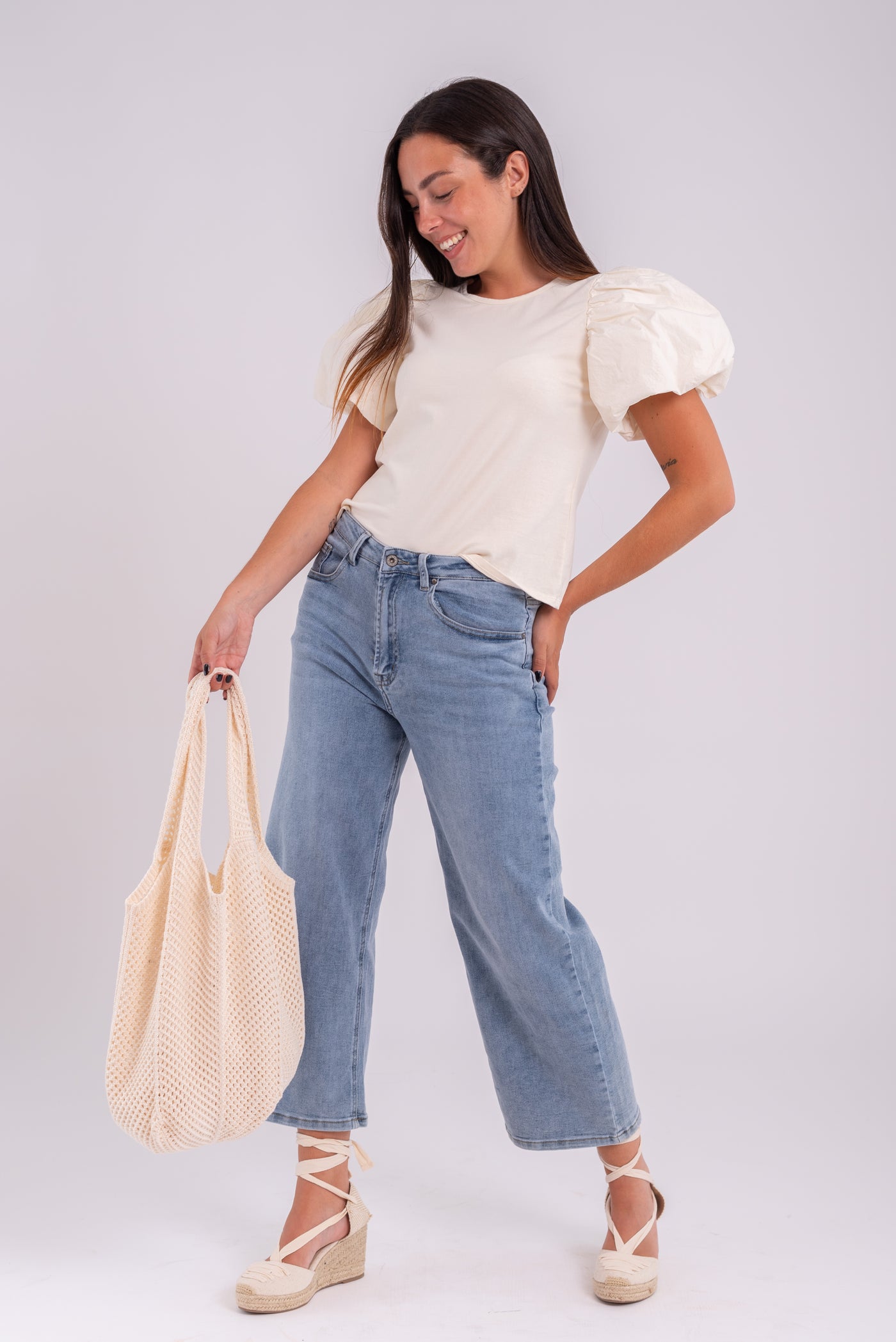 Camiseta Berta Beig