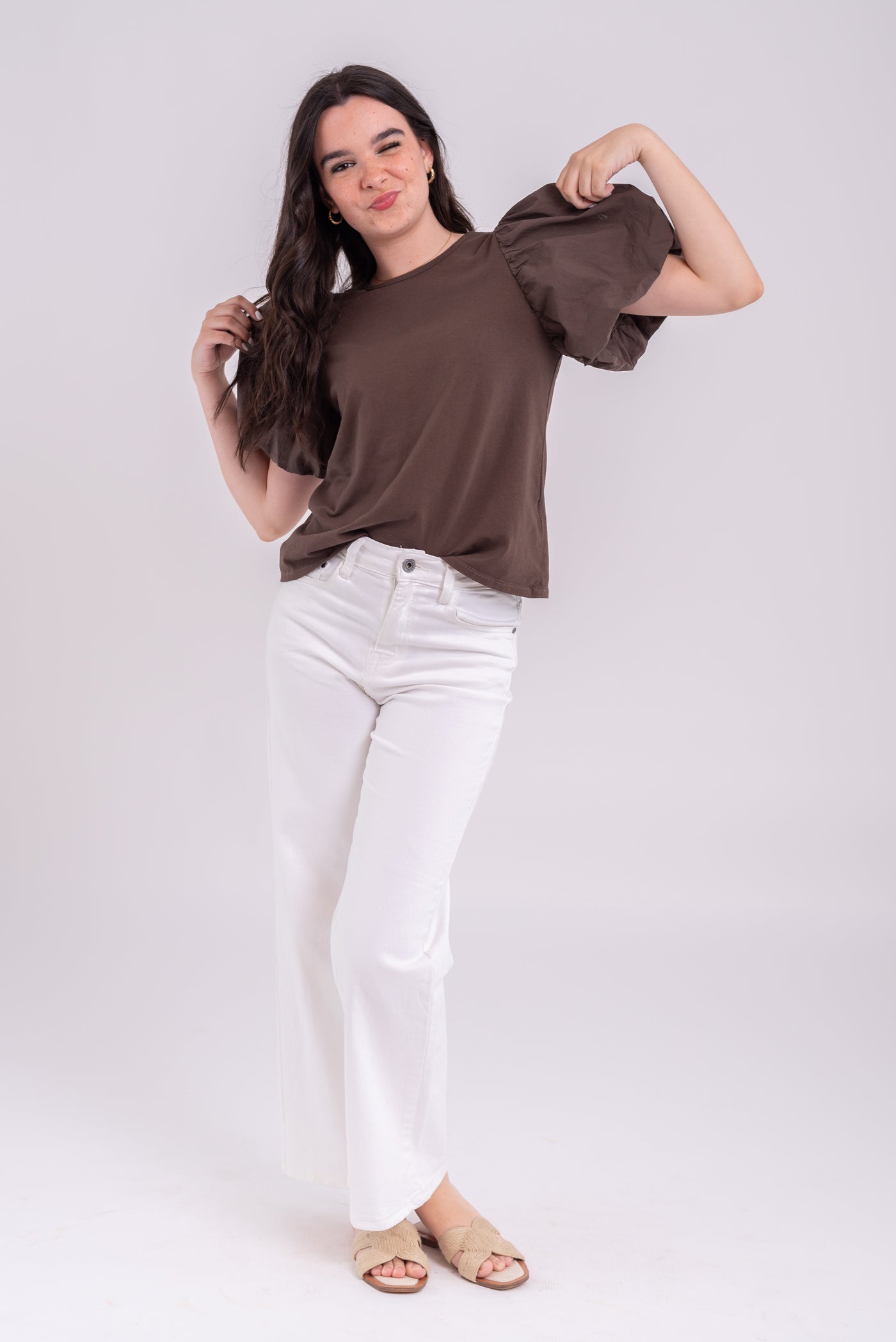 Camiseta Berta Chocolate