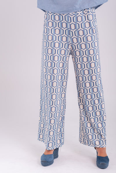 Pantalón Amaia Celeste