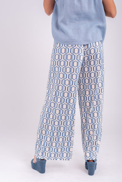 Pantalón Amaia Celeste