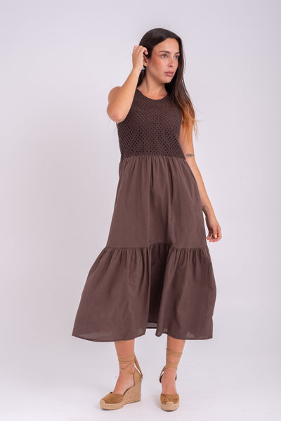 Vestido Marisol Chocolate