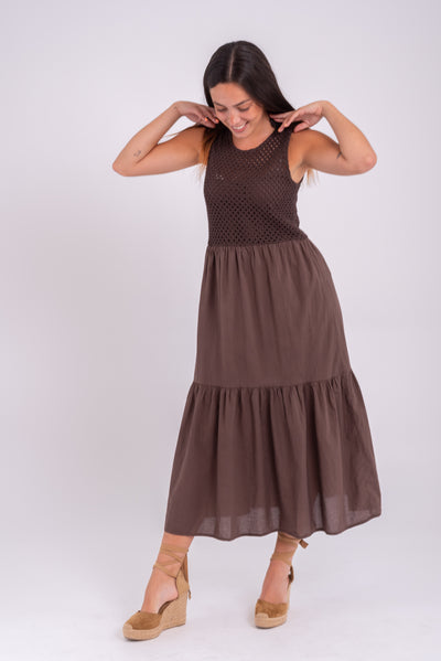 Vestido Marisol Chocolate