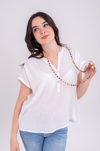 Camisa Clara Blanco