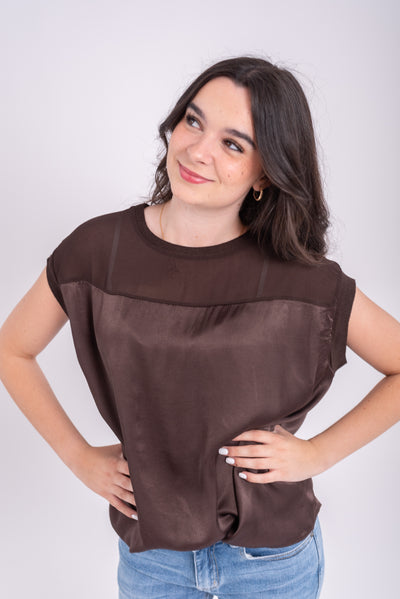 Blusa Juana Chocolate