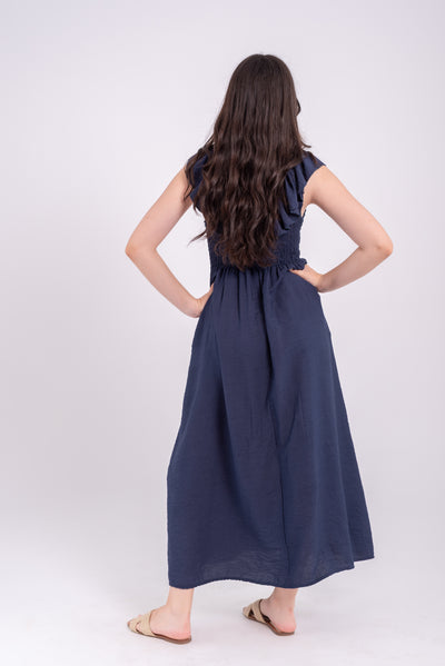 Vestido India Marino