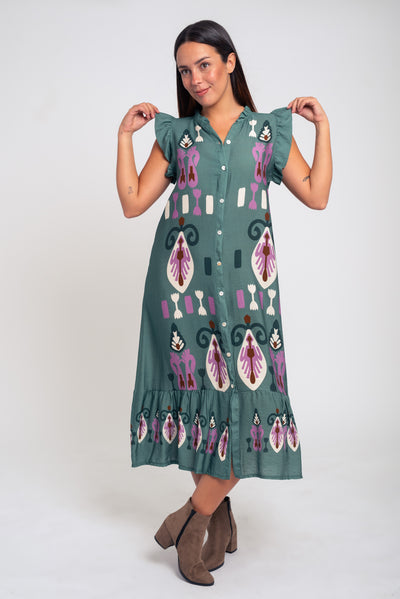 Vestido Andrea Verde