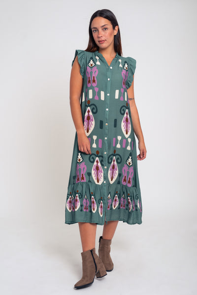 Vestido Andrea Verde