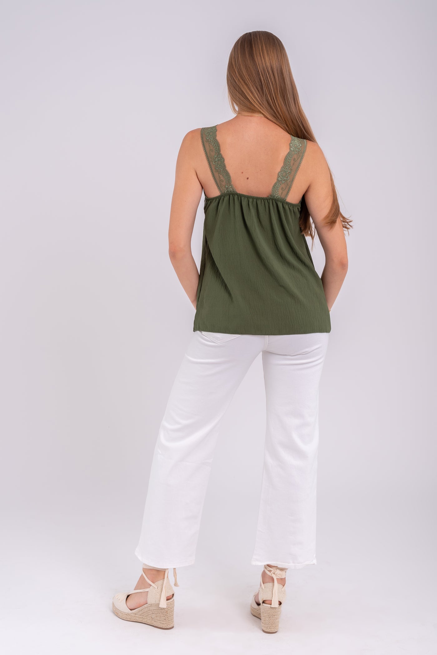 Top Lencero Rita Verde