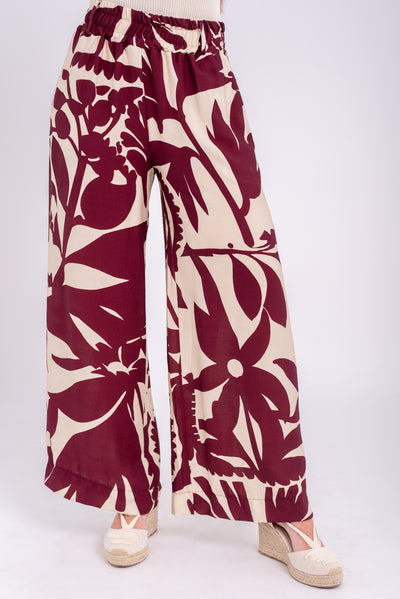 Pantalón Kenia Burdeos