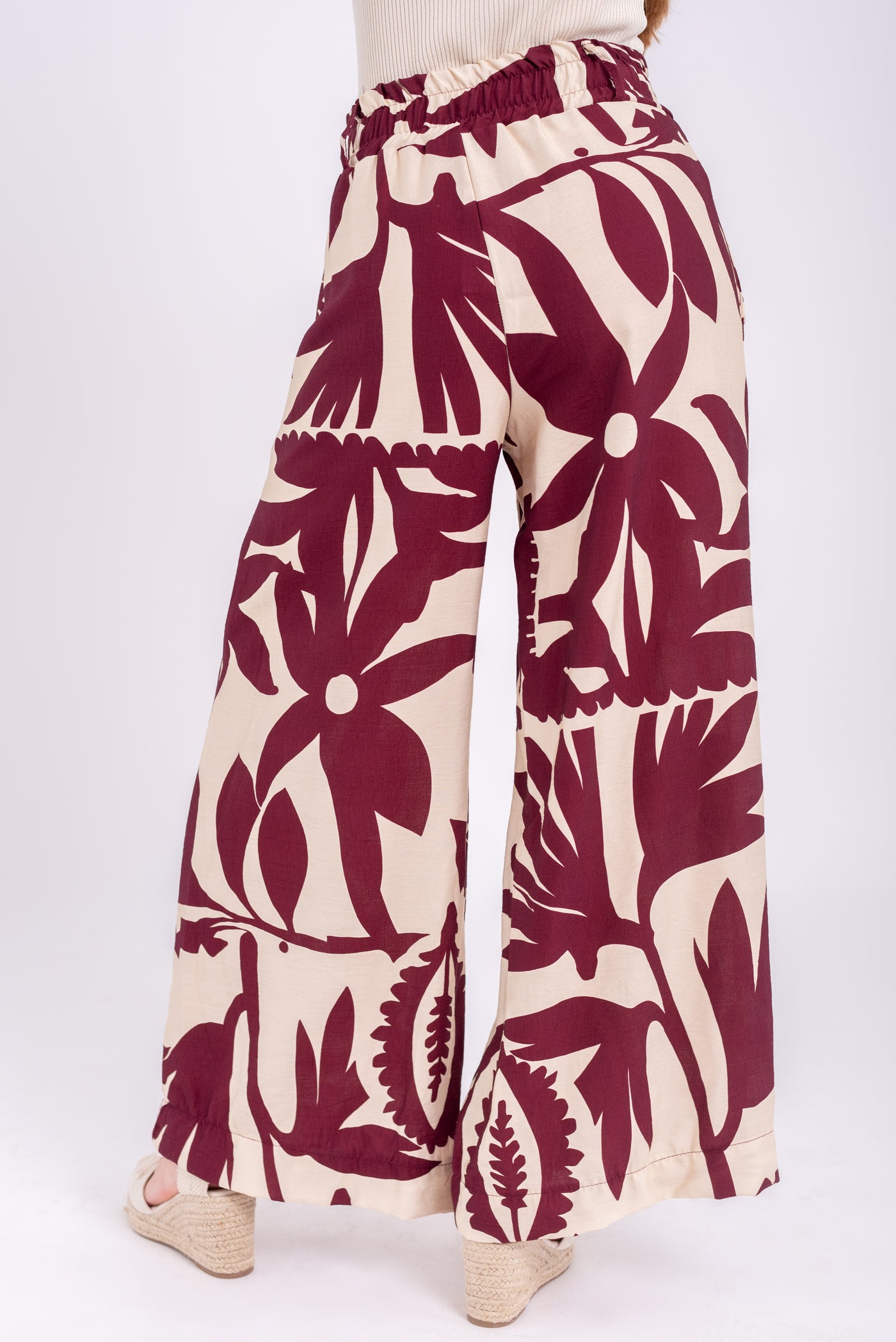 Pantalón Kenia Burdeos