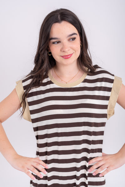 Vestido Suances Chocolate