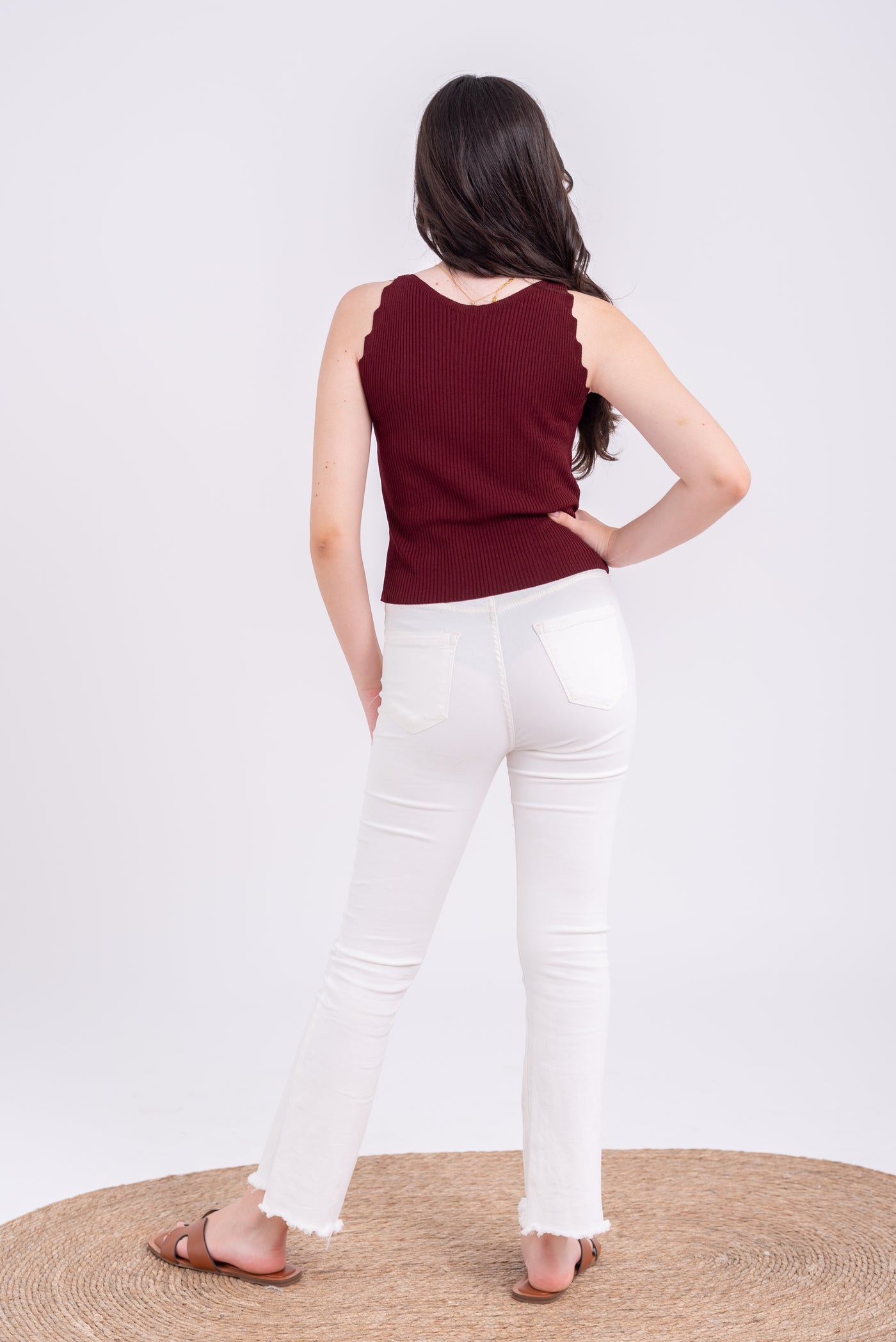 Top Julia Burdeos