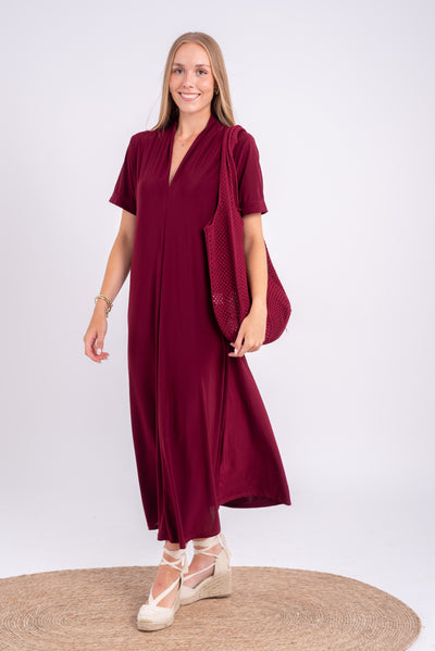 Vestido Atenas Burdeos