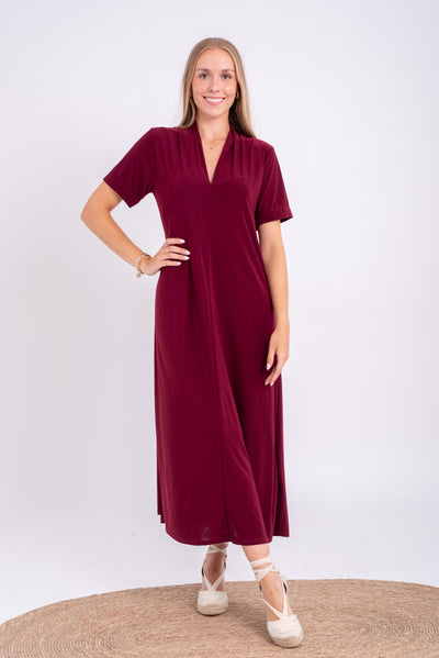 Vestido Atenas Burdeos