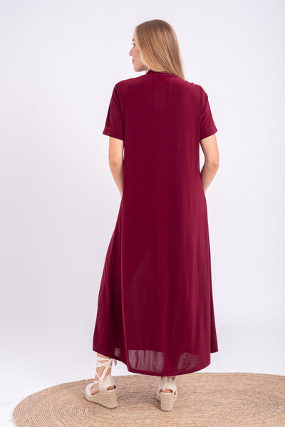 Vestido Atenas Burdeos